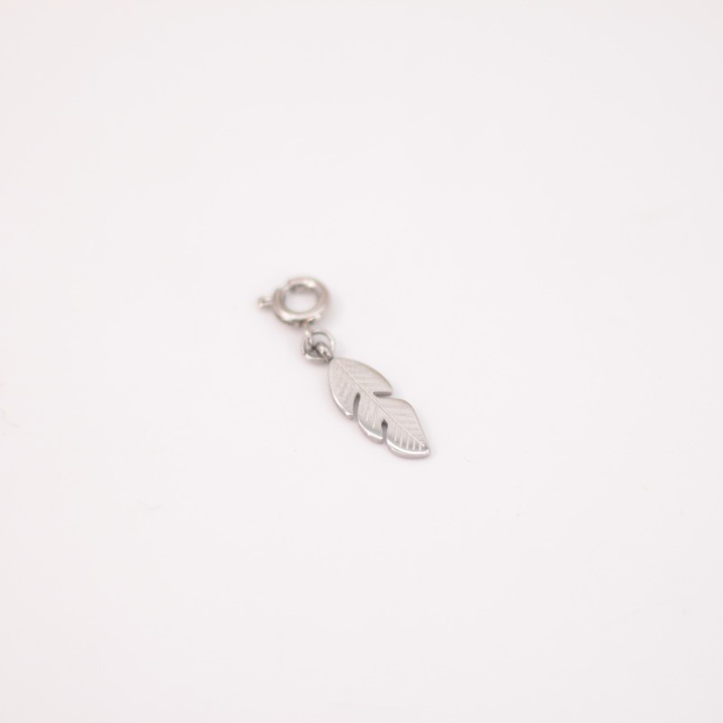 CHARM PLUMA /ACERO INOXIDABLE