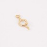CHARM SERPIENTE /ACERO INOXIDABLE