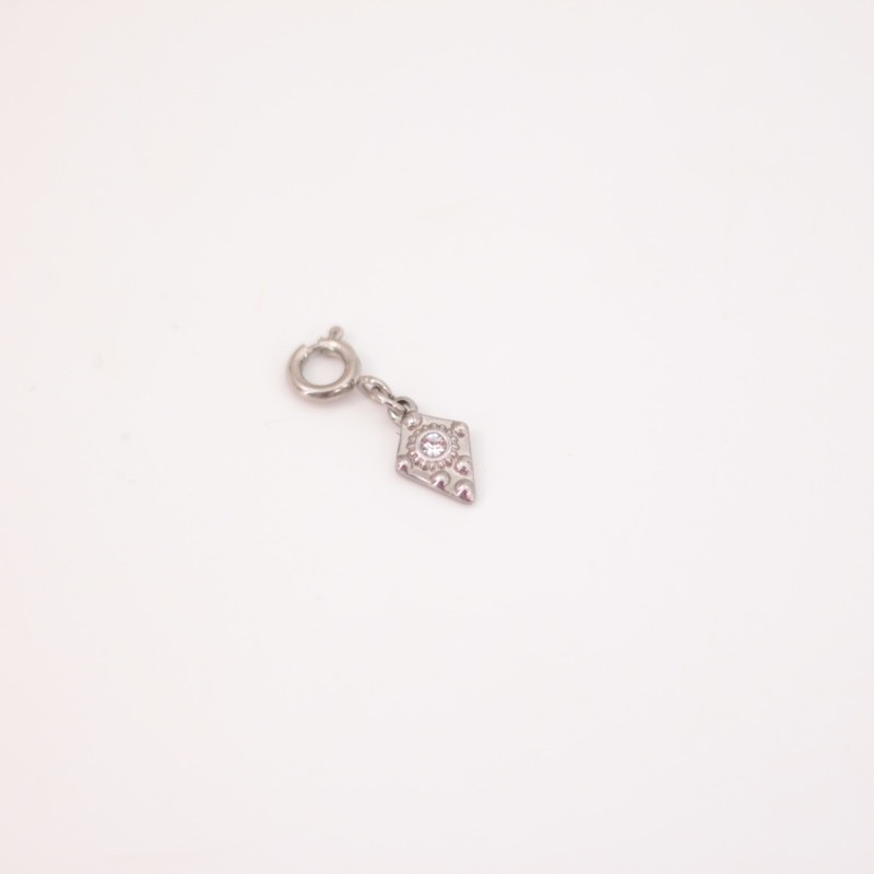 CHARM AMULETO /ACERO INOXIDABLE