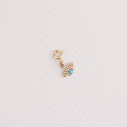CHARM OJO /ACERO INOXIDABLE
