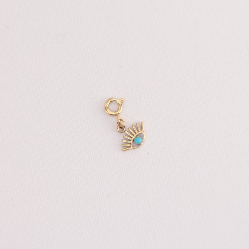 CHARM OJO /ACERO INOXIDABLE