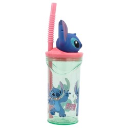 VASO FIGURITA 3D 360 ML STITCH FLOWERS