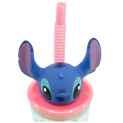 VASO FIGURITA 3D 360 ML STITCH FLOWERS