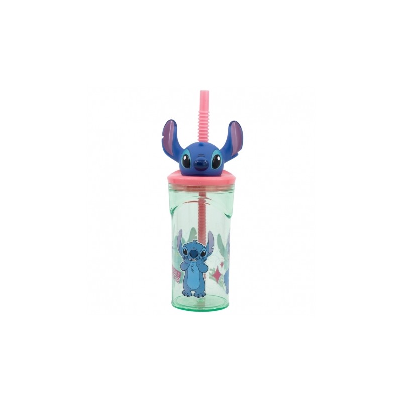 VASO FIGURITA 3D 360 ML STITCH FLOWERS