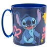 TAZA MICRO 350 ML STITCH PALMS