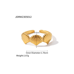 ANILLO CONCHA ACERO...