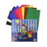 Bloc de papel charol 23 x 33 cm 10 hojas colores surtidos Cod. 313634